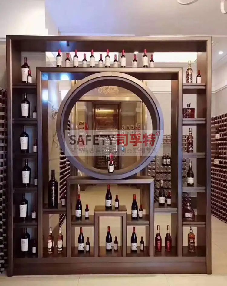 酒柜放到哪里合適？什么酒柜顯得高檔？【不銹鋼酒柜(圖2)