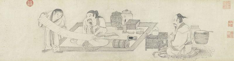 重拾“圍爐煮茶”文化，一起看看故宮藏畫里的“圍爐煮茶”[精制鋼圍爐茶桌](圖11)