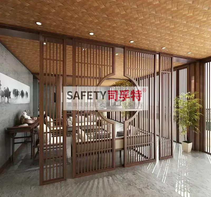 彩雕鋁屏風隔斷，彰顯高端品質[司孚特鋁雕屏風隔斷](圖1)